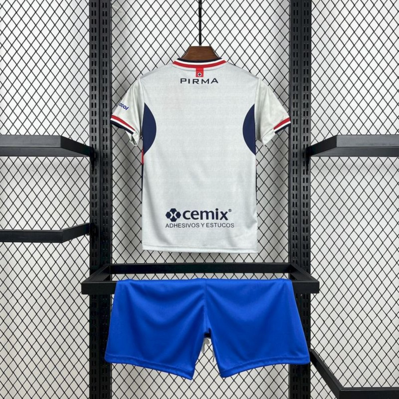 2025/26 Cruz Azul Away jersey kids Kits size: 16-28
