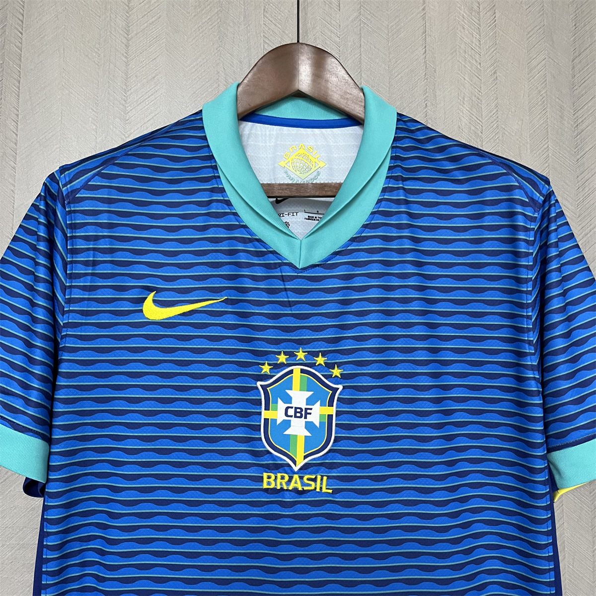2024/25 Brazil away Blue jersey Fan Version