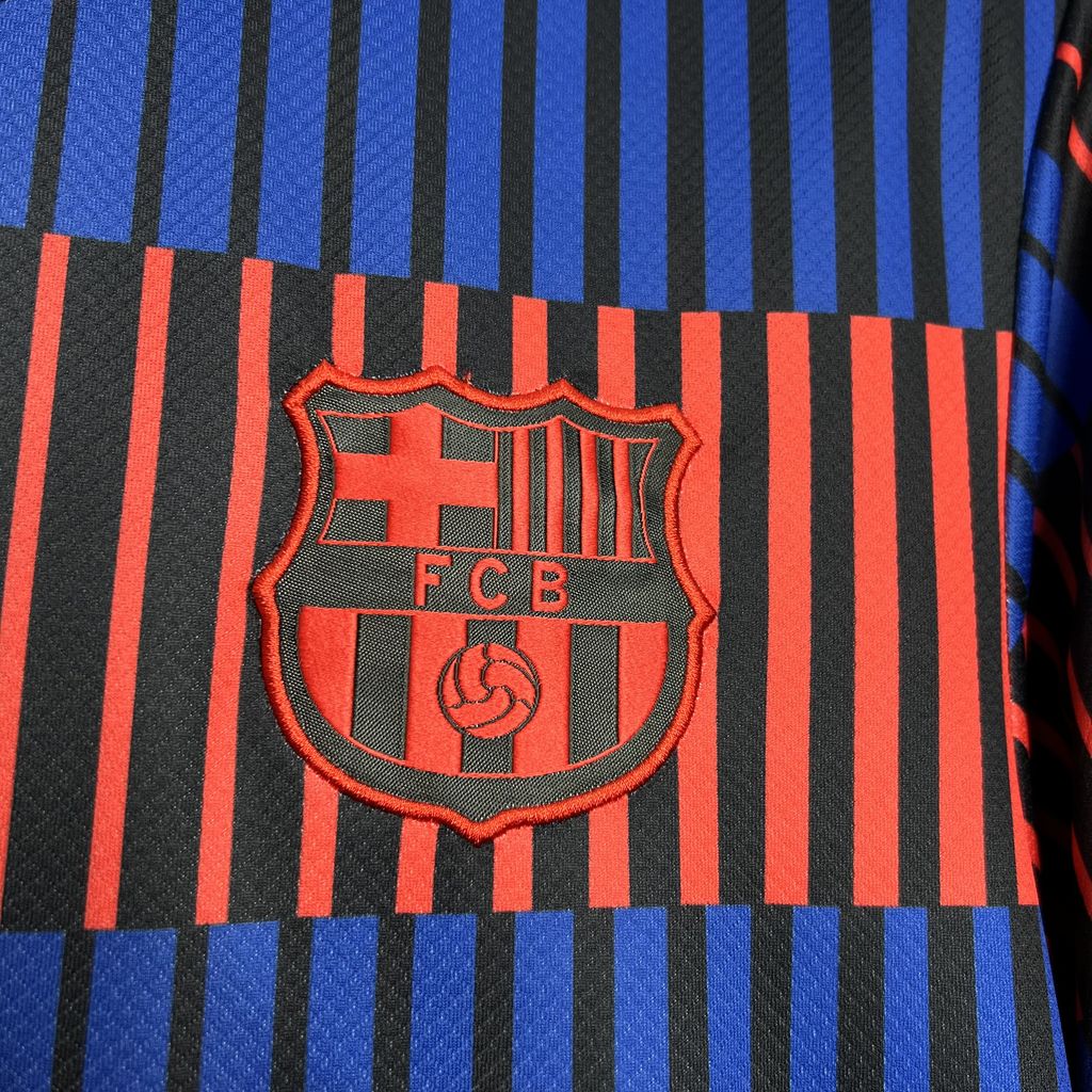24/25 Barcelona Pre-Match Jersey Fan Version