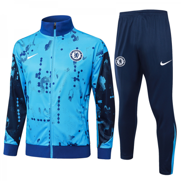 2024/25 Chelsea Take blue Jacket Training Suit Set Football Team Shirt Sports Fashion