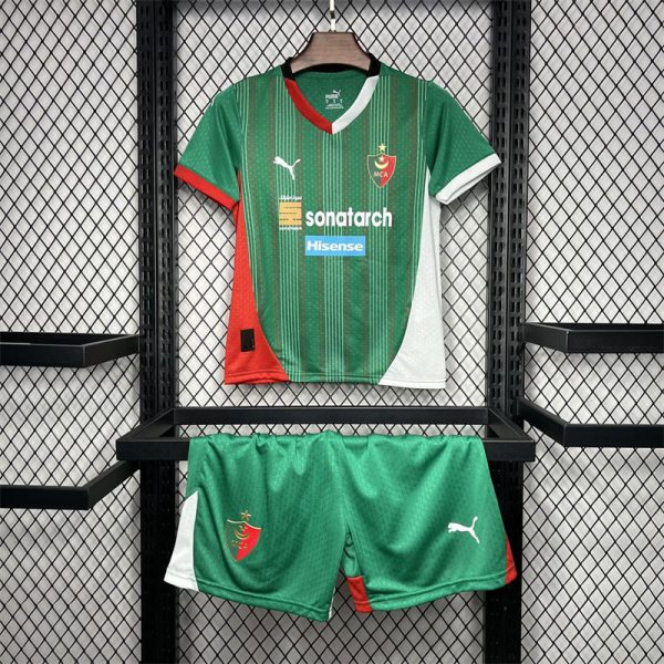2024/25 MC Alger Home jersey Kid Kits Size 16-28