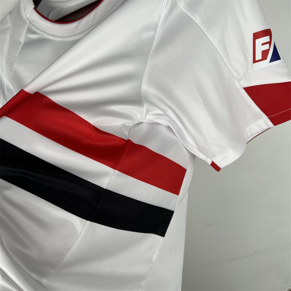 Retro 2007/08 sao paulo home jersey Fan Version