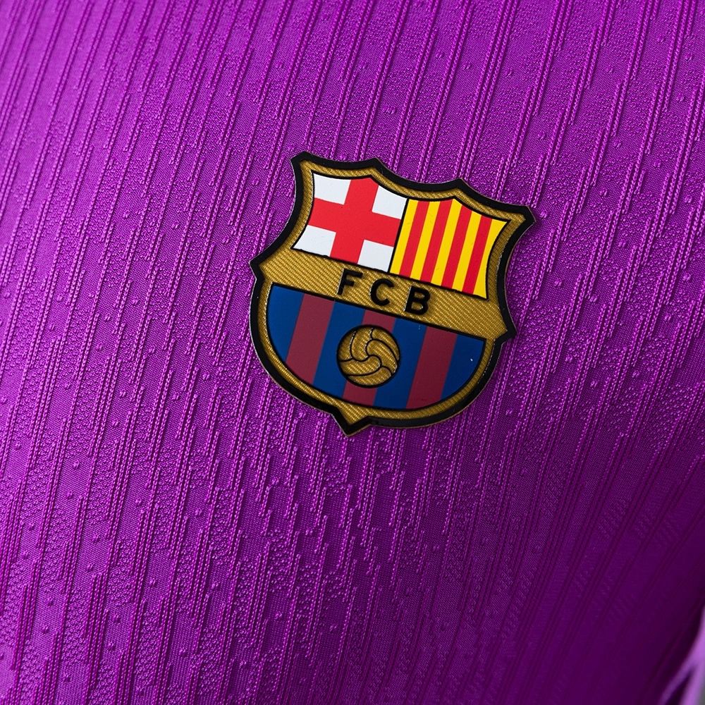 2025/26 Barcelona Pre-match Training Purple jersey Player Version