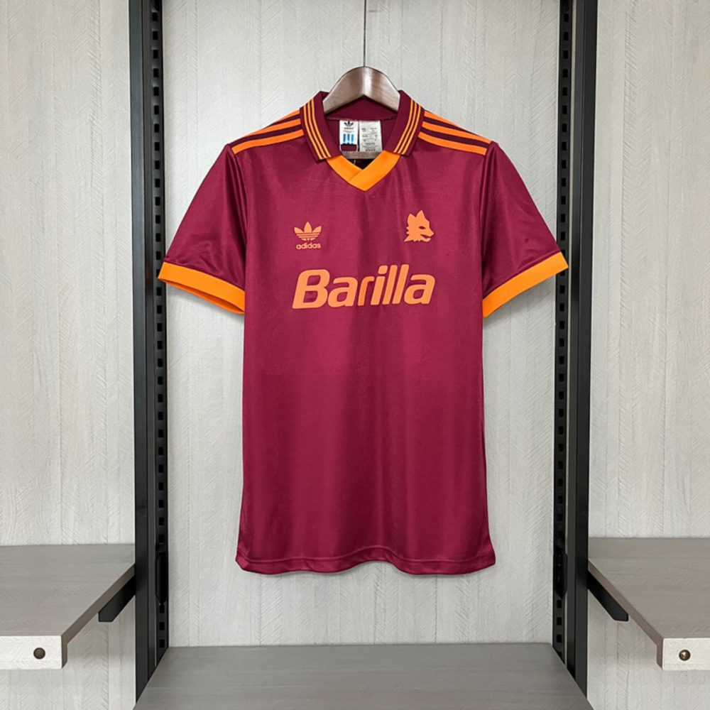 Retro 92/94 Roma Home jersey Fan Version