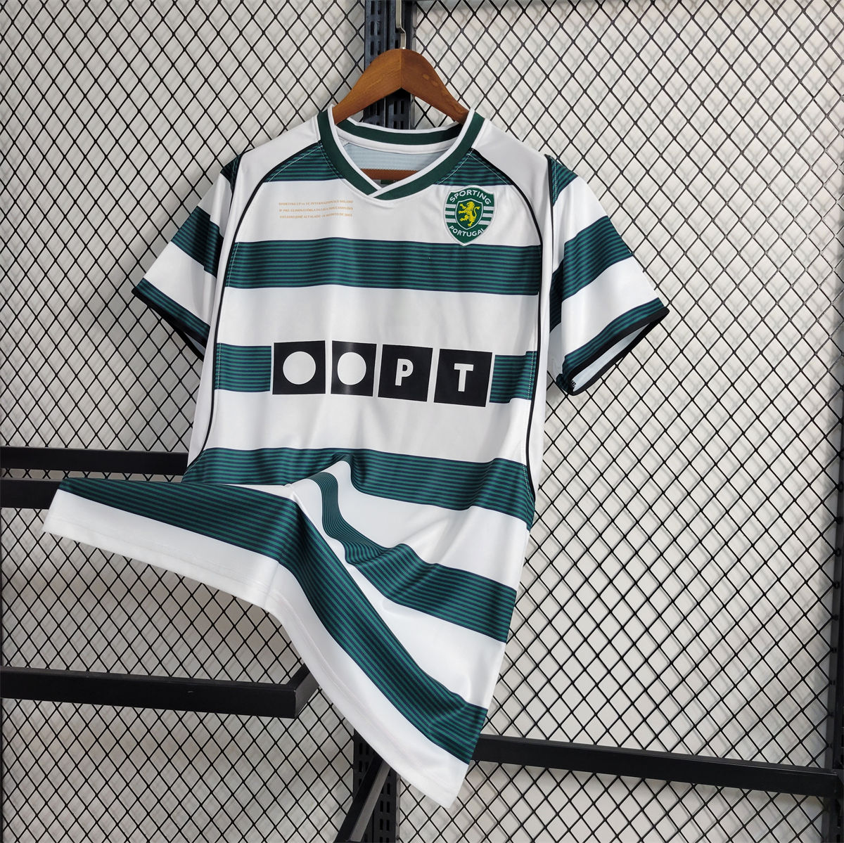 Retro Sporting Lisbon  01/03 Home jersey Fan Version