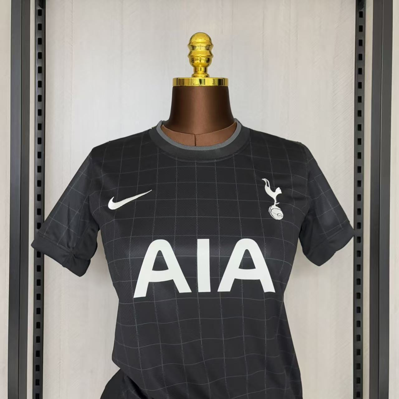 2025/26 Women Tottenham Hotspur F.C. Away Black Jersey Fan Version