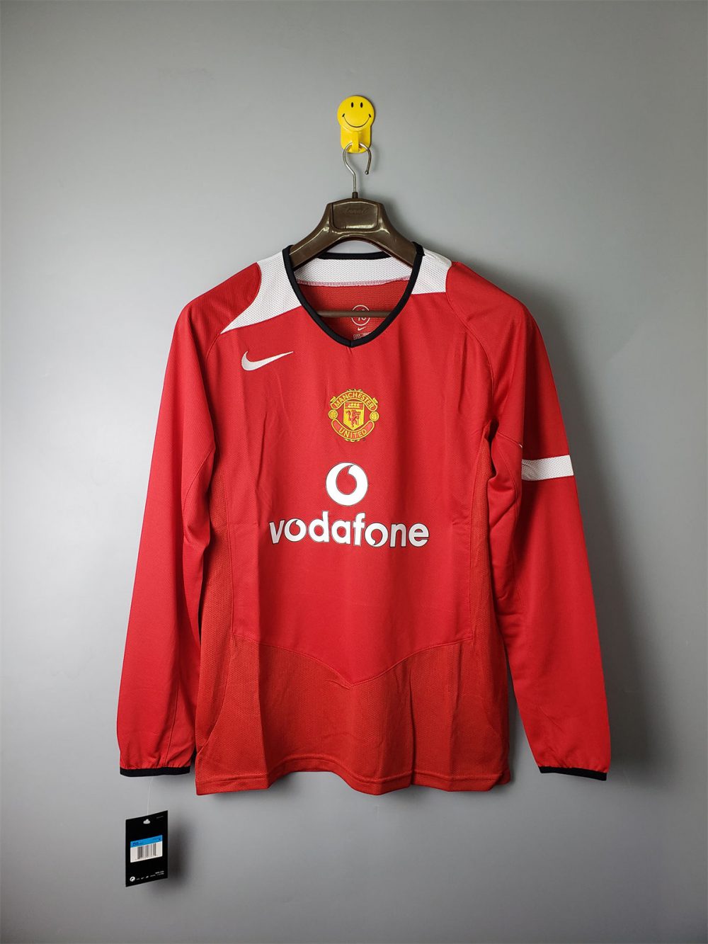 Retro Manchester United  2005 models Long Sleeve jersey Fan Version