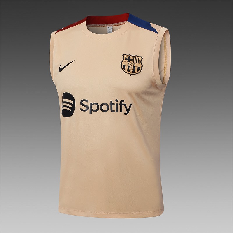 24/25 Barcelona Khaki Training Set Shirt and Shorts