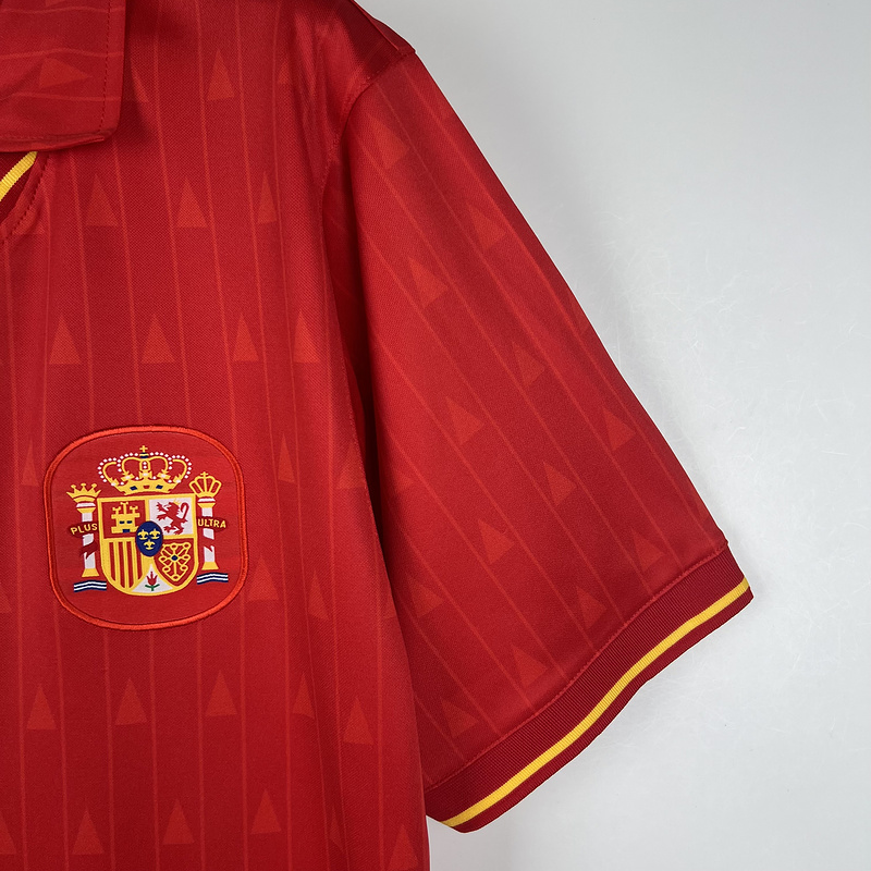 Retro Spain 88/91 Home jersey Fan Version