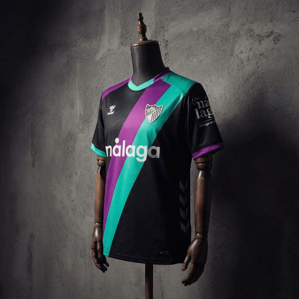 2025/26 Malaga Second Away jersey Fan version