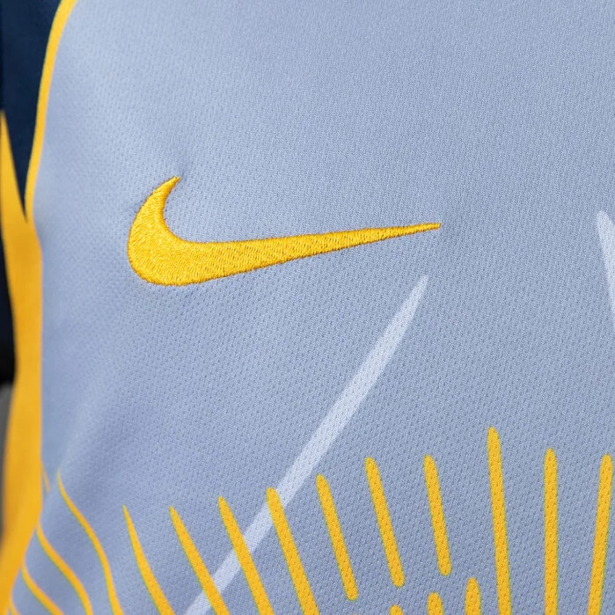 2026 Brazil Jesus Gray & Yellow Edition Jersey Fan version