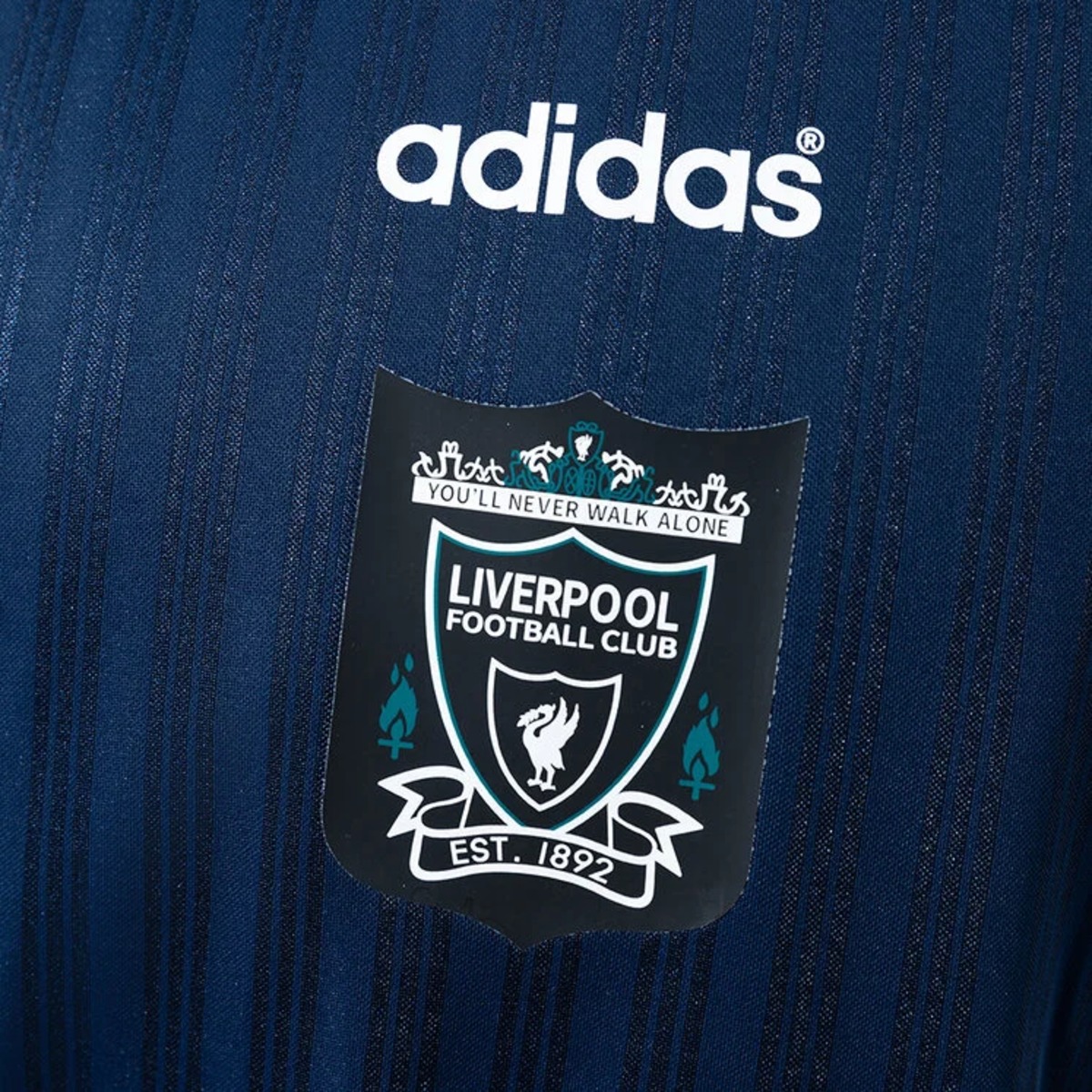 Retro Liverpool 1995 Royal Blue Jersey Fan Version
