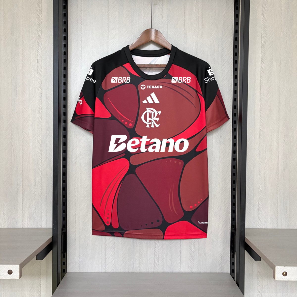 2026/27 Flamengo Pre-Match Red Jersey Fan Version