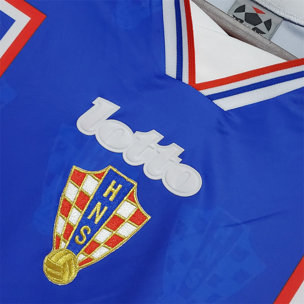 Retro Croatia 1998 Home jersey Fan Version