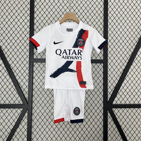24/25 PSG Away jersey Kid Kits Size 16-28