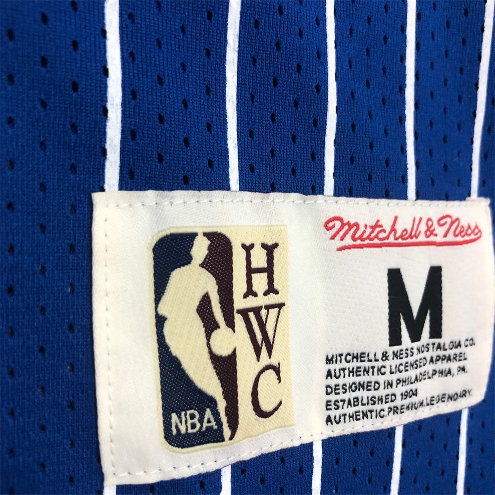 NBA Orlando Magic Mitchellness Jersey Blue HARDAWAY#1 S-XXL