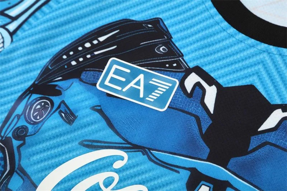 2025/26 Napoli Blue Training Set Shirt and Shorts