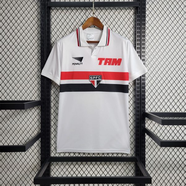 Retro 1993/94 Sao Paulo home jersey Fan Version