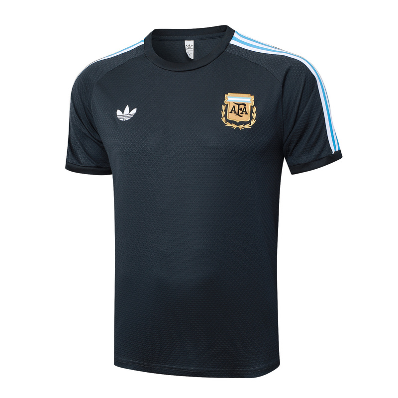 2025/26 Argentina Dark grey Training Set Shirt and Shorts
