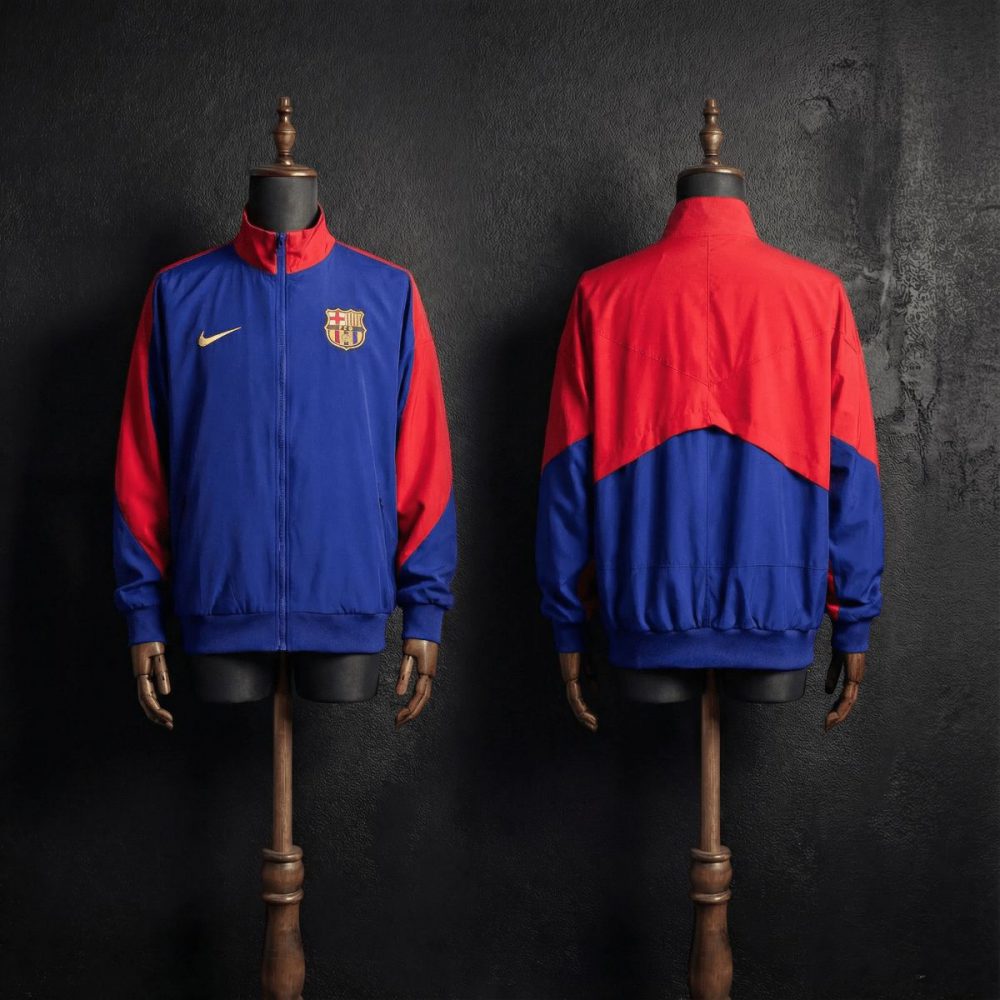 2026 Barcelona Royal Blue Windbreaker Sport Unifom jersey Sport Unifom