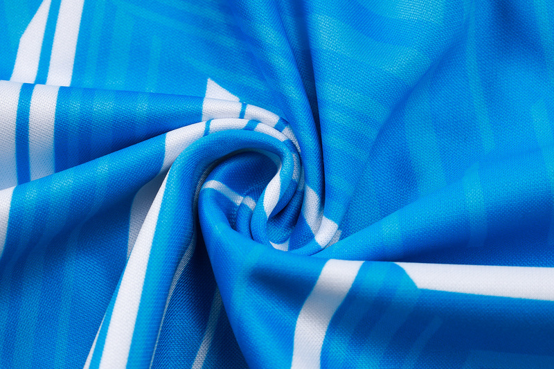 24/25 Naples Take blue Long-sleeved half-pull training kit Football team kit
