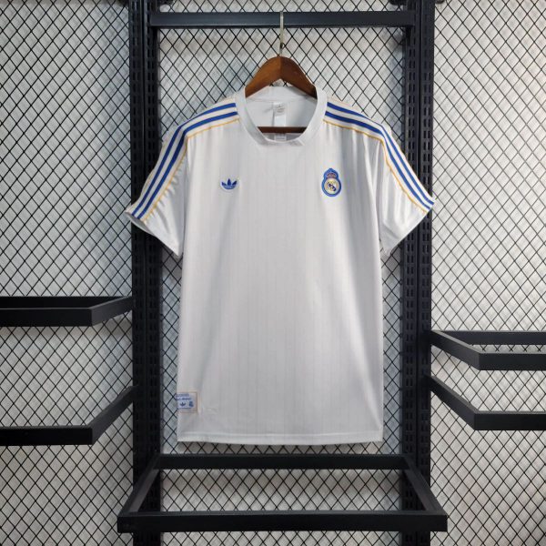 2025/26 Real Madrid Casual White jersey Fan version