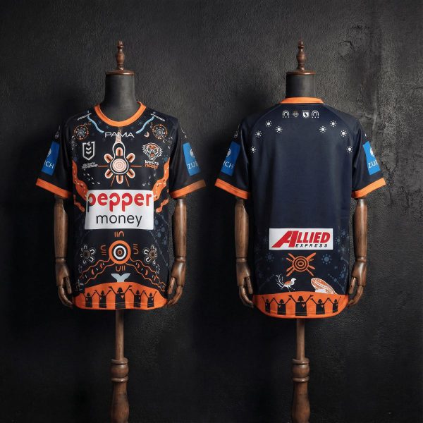 NRL 2025 West Tigers Indigenous Jersey