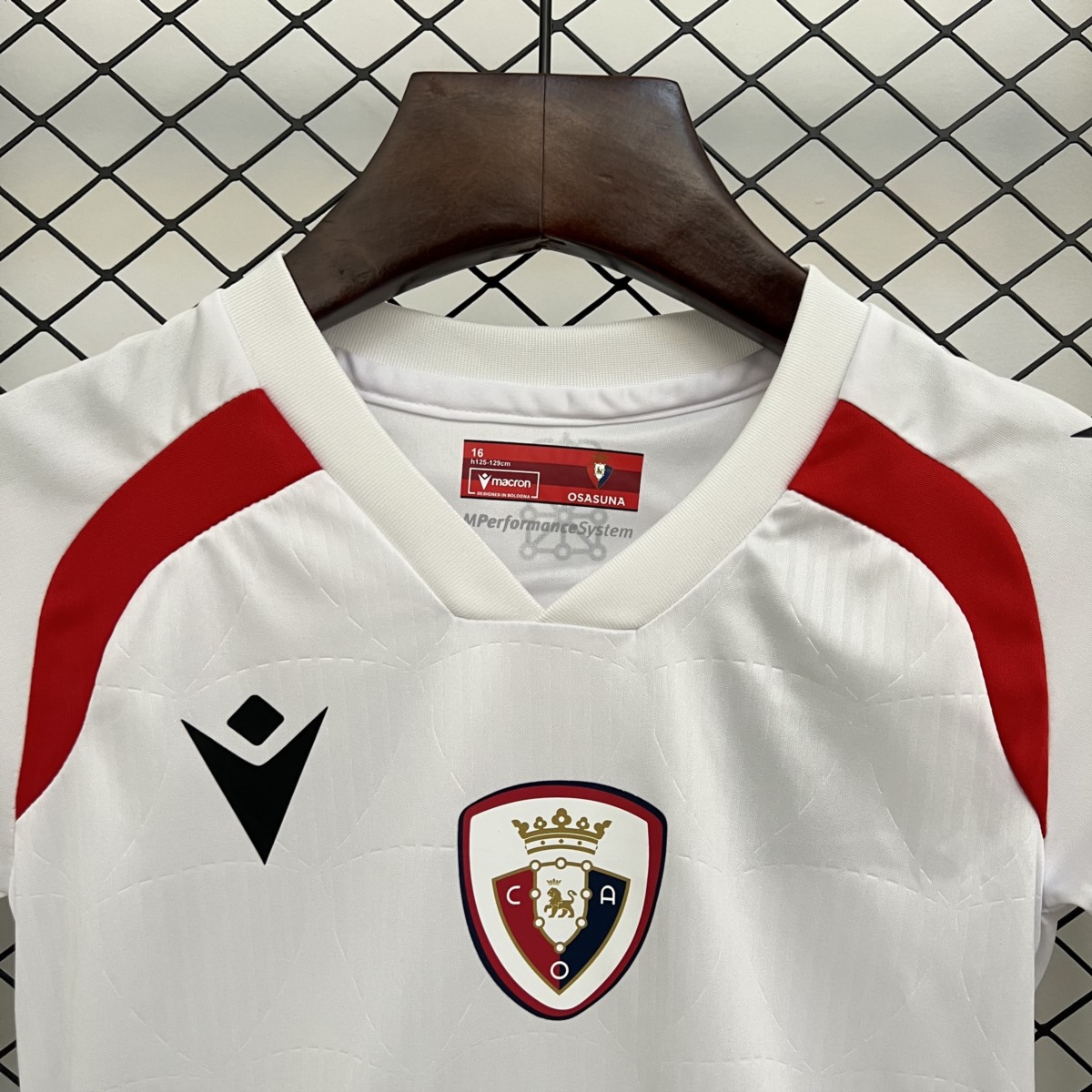 2025/26 Osasuna Second Away White jersey kids Kits size: 16-28
