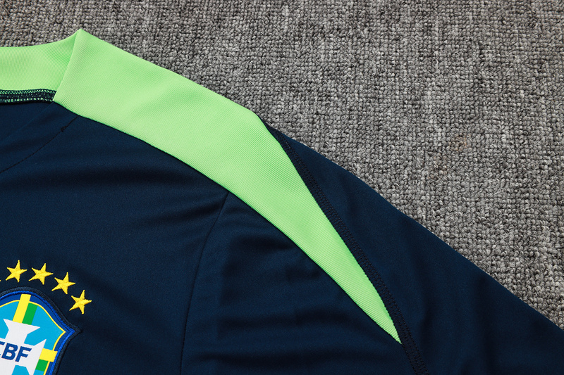 24/25 Brazil Blue Training Set Shirt and Shorts