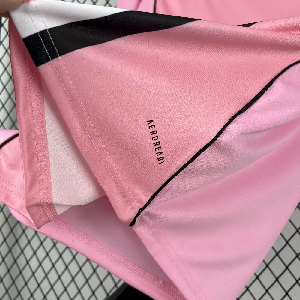 2025/26 Leicester City Away Pink Jersey Fan Version