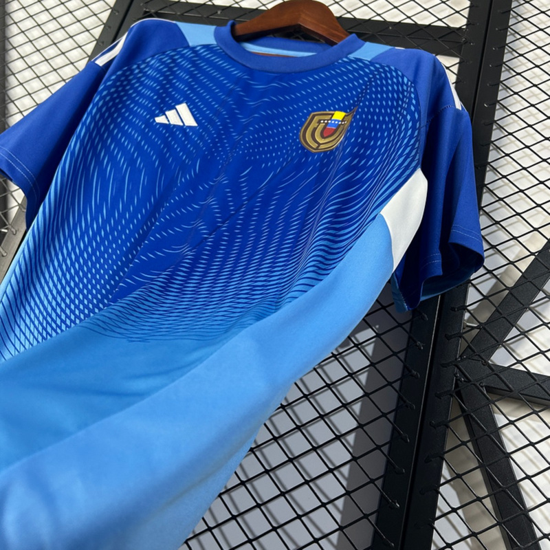 2025/26 Venezuela Goalkeeper Blue jersey Fan version