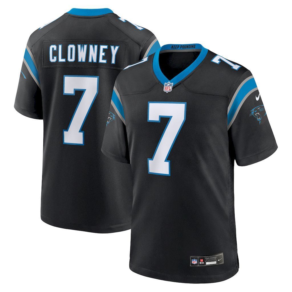 NFL Carolina Panthers Jeysey CLOWNEY #7
