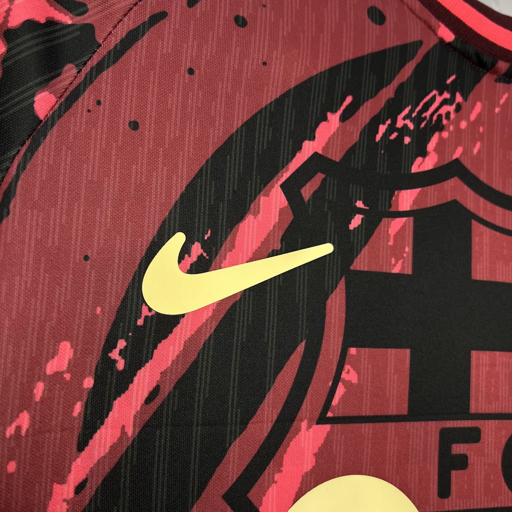24/25 Barcelona Red Special Edition Jersey Fan Version