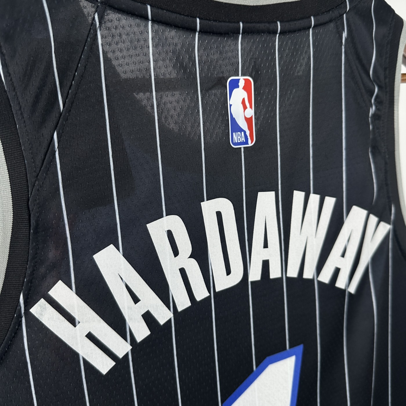NBA Orlando Magic 2025/26 Round Neck Jordan Edition Black Jersey HARDAWAY#1 S-XXL