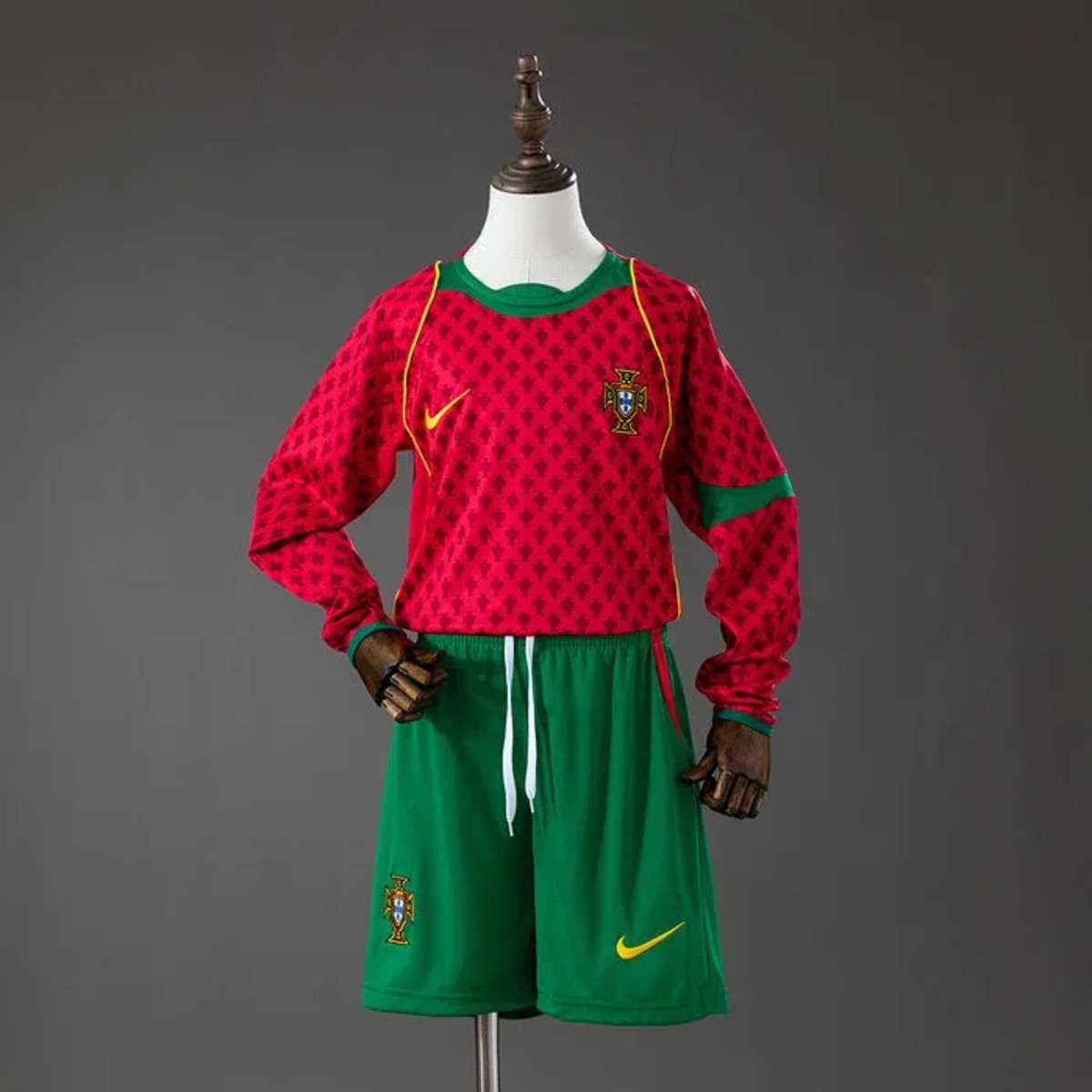 Retro Portugal 2004 Home Kid Kits