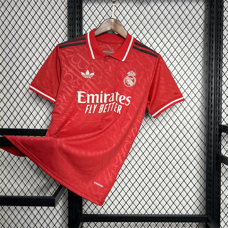 2024/25 Real Madrid Red Jersey Fan Version