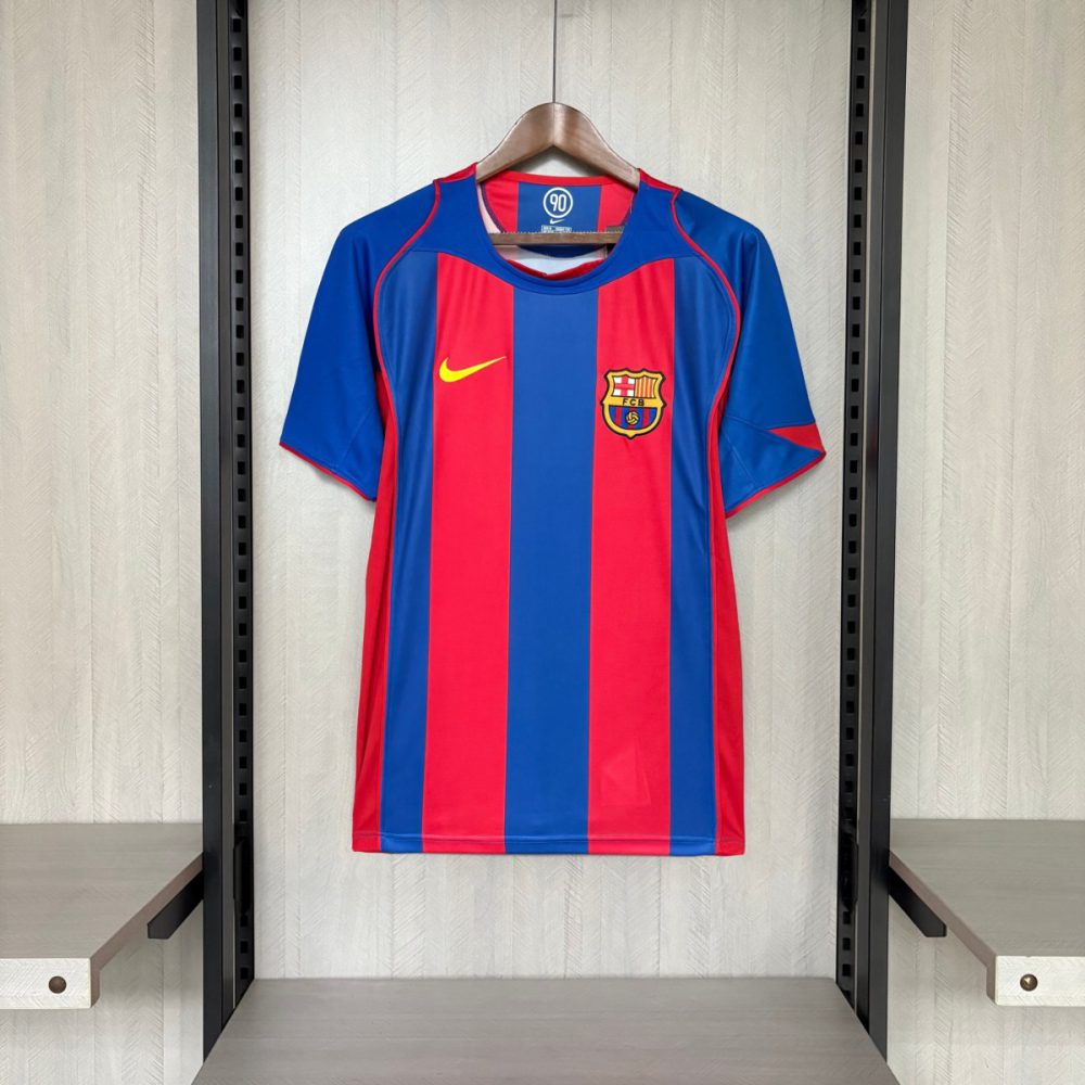 Retro Barcelona 2004/05 Home jersey Fan Version
