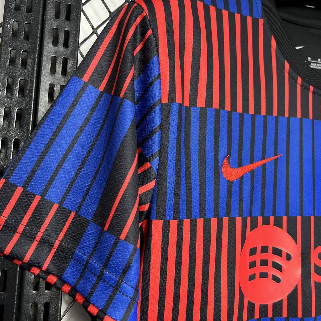 24/25 Barcelona Pre-Match Jersey Fan Version