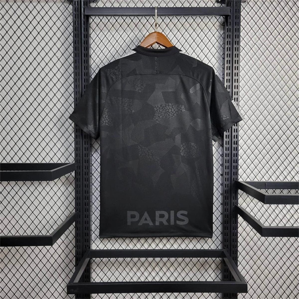 Retro 17/18 PSG Black 2 Away jersey Fan Version