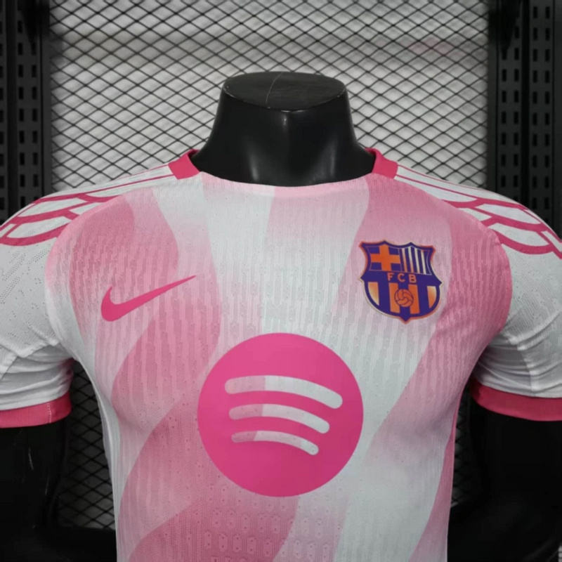 2025/26 Barcelona Pink Training jersey Player Version
