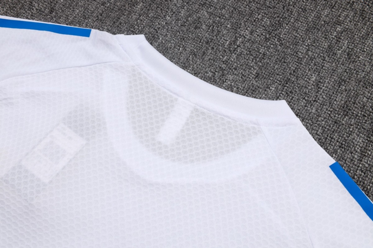 2026 Real Madrid White Training Set Shirt and Shorts