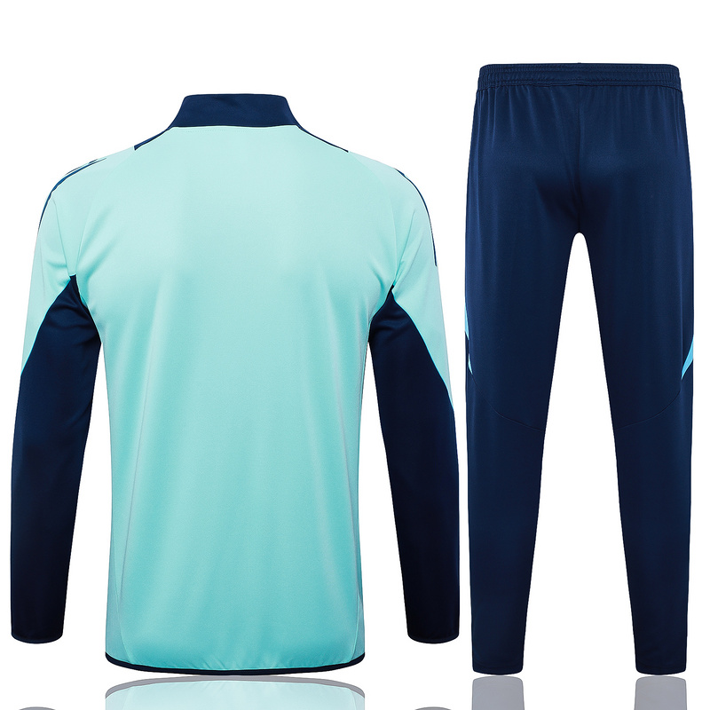 2024/25 Arsenal Light green Jacket Training Suit Set Football Team Shirt Sports Fashion