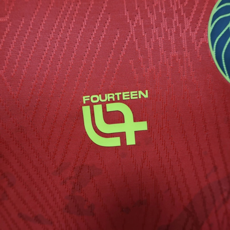 2025/26 Cameroon Away Red jersey Player Version