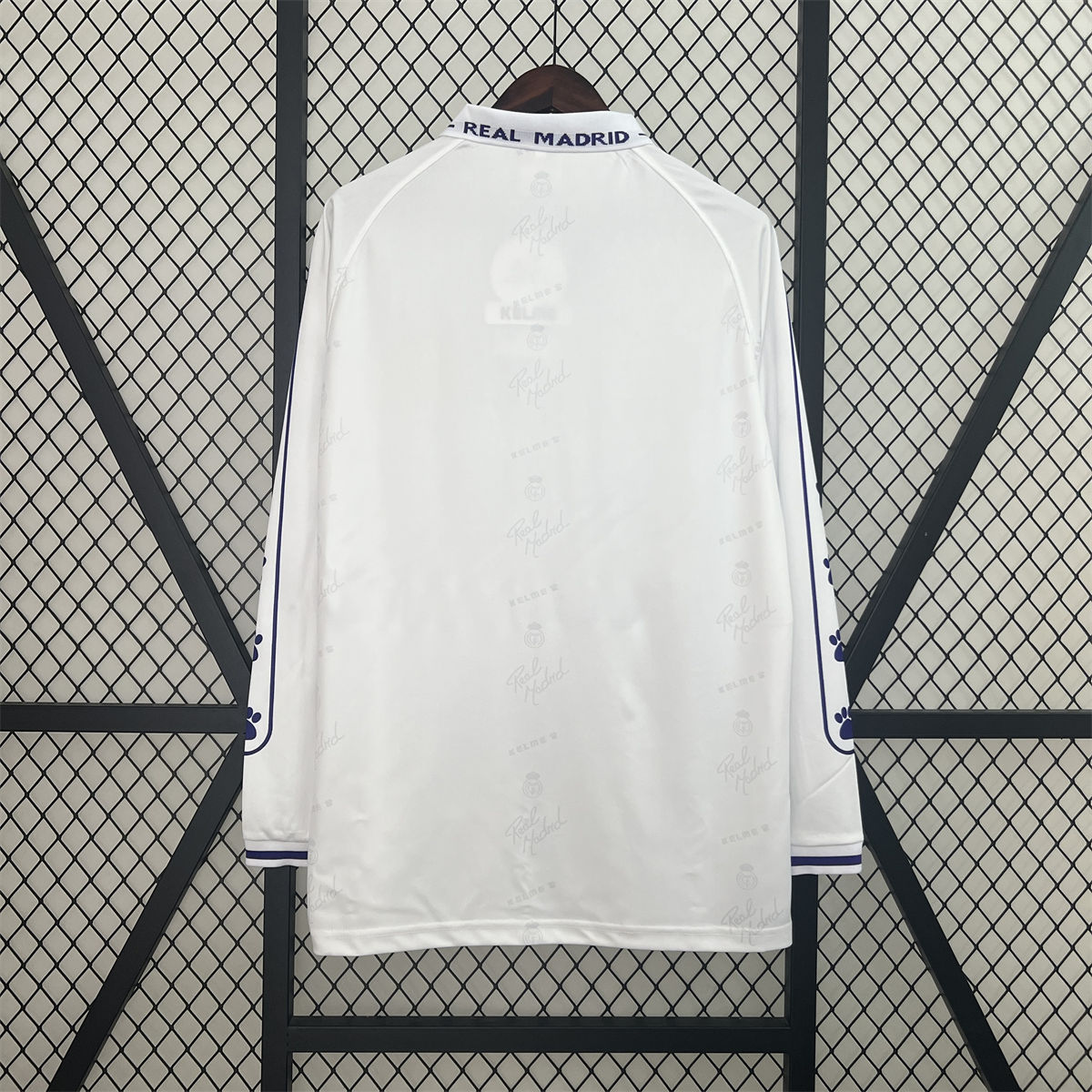 Retro Real Madrid 1994/96 Home jersey Long Sleeve Fan Version