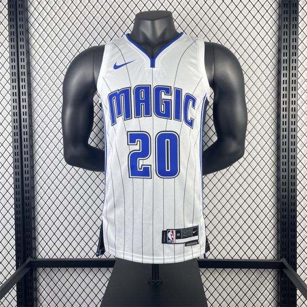 NBA Orlando Magic V-Neck Jersey White FULTZ#20 S-XXL