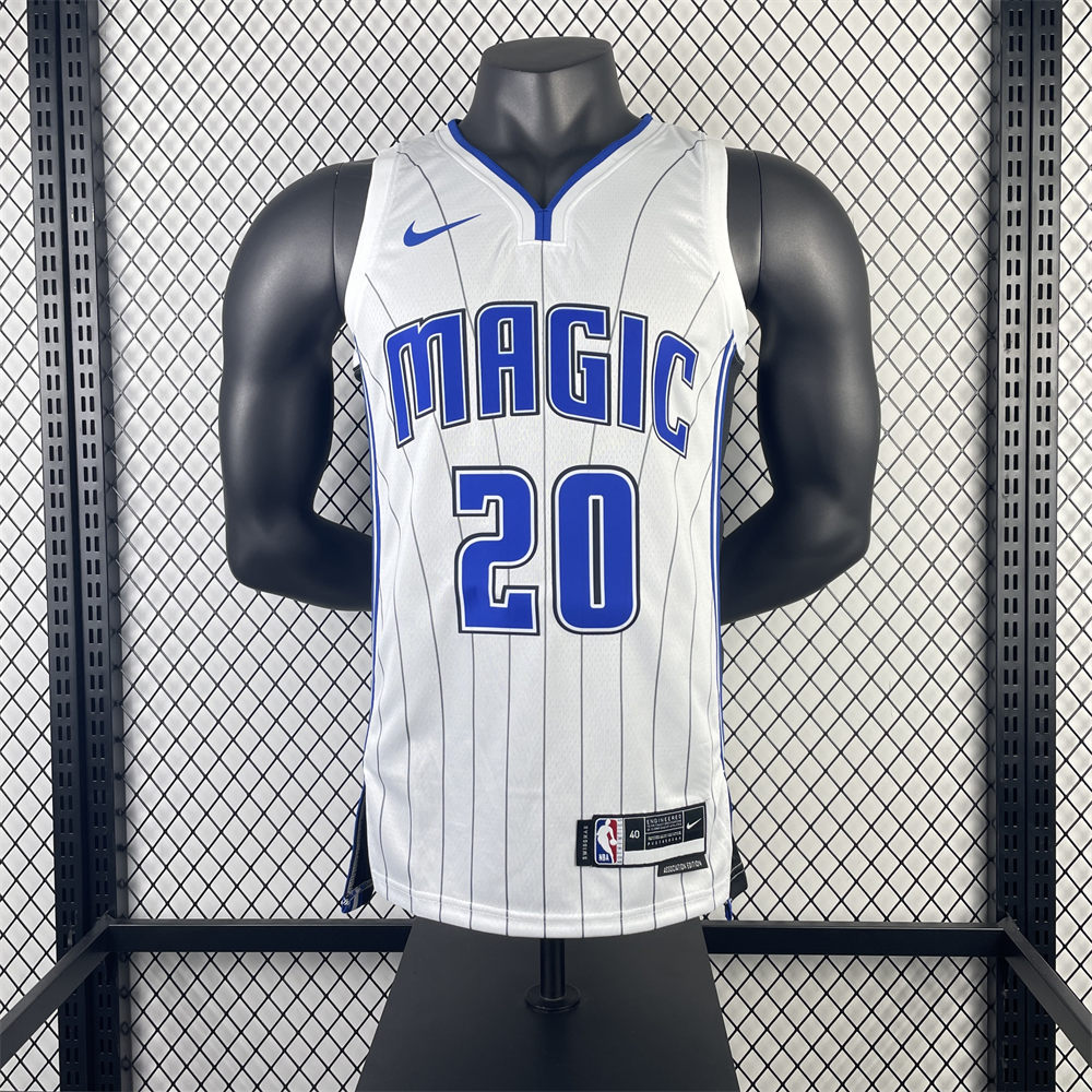 NBA Orlando Magic V-Neck Jersey White FULTZ#20 S-XXL