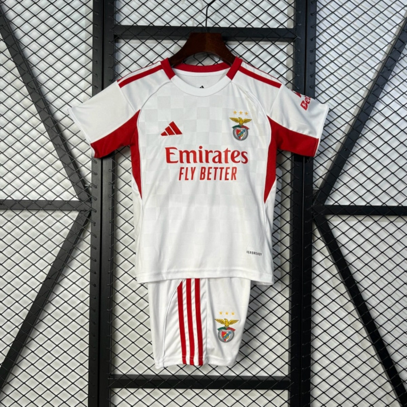 2025/26 Benfica Second Away jersey kids Kits size: 16-28
