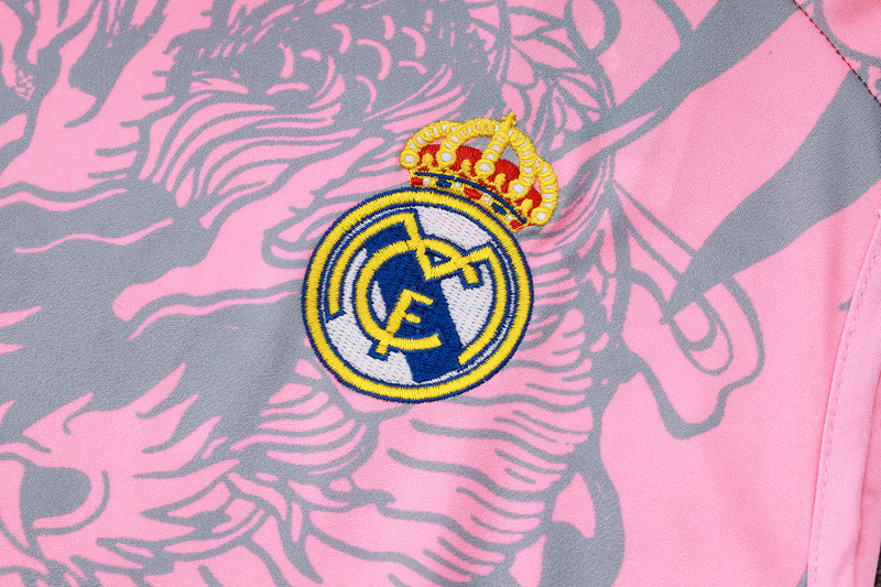 24/25 Real Madrid Pink Training Set Shirt and Shorts