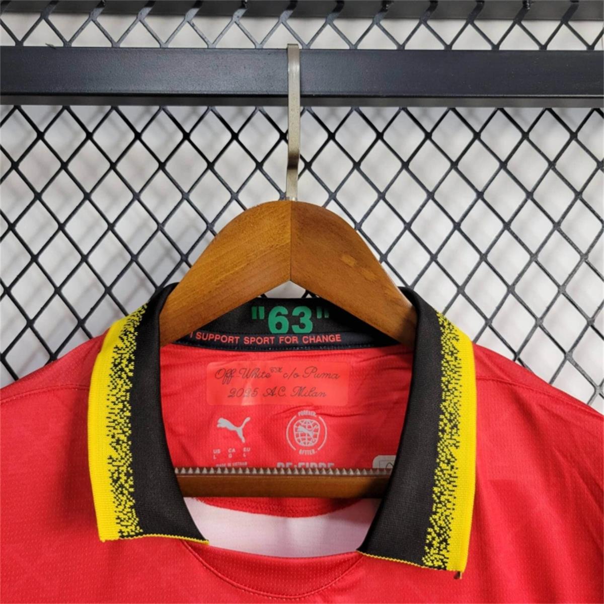2025/26 AC Milan Co-Branded Edition Jersey Fan Version
