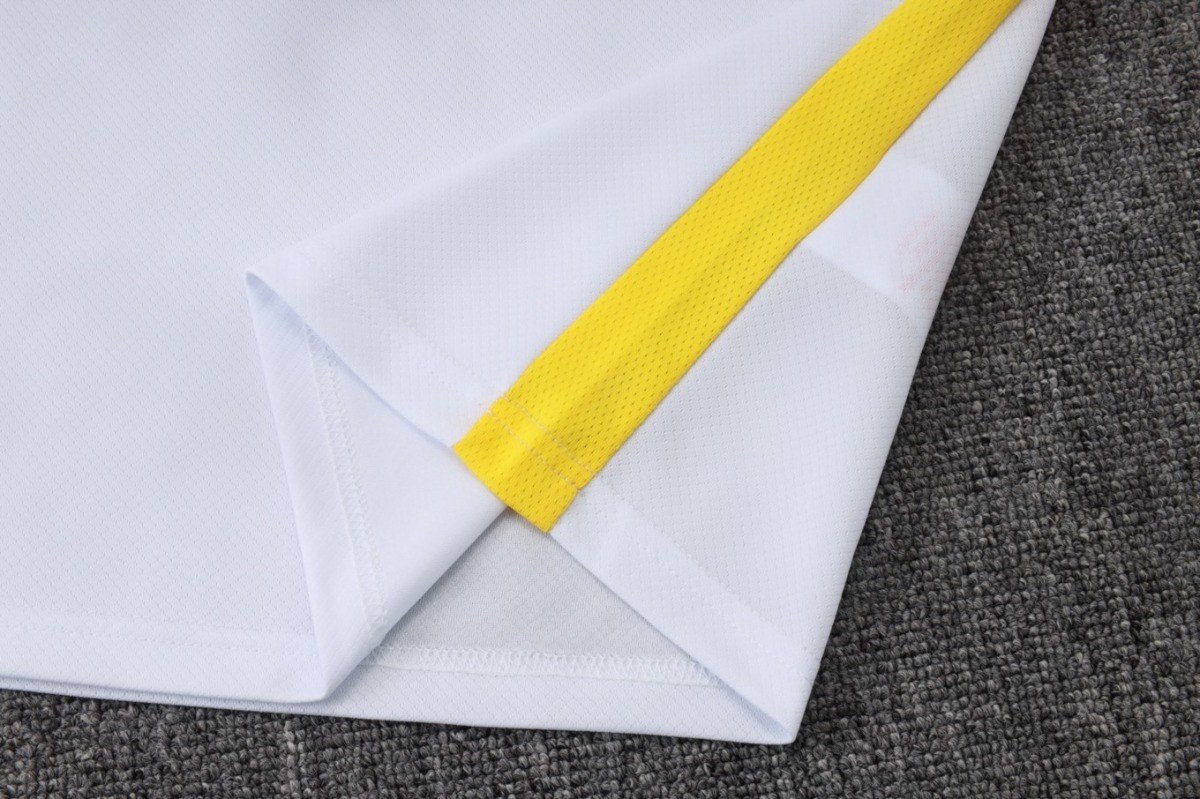 2026 Brazil White Training Set Shirt and Shorts